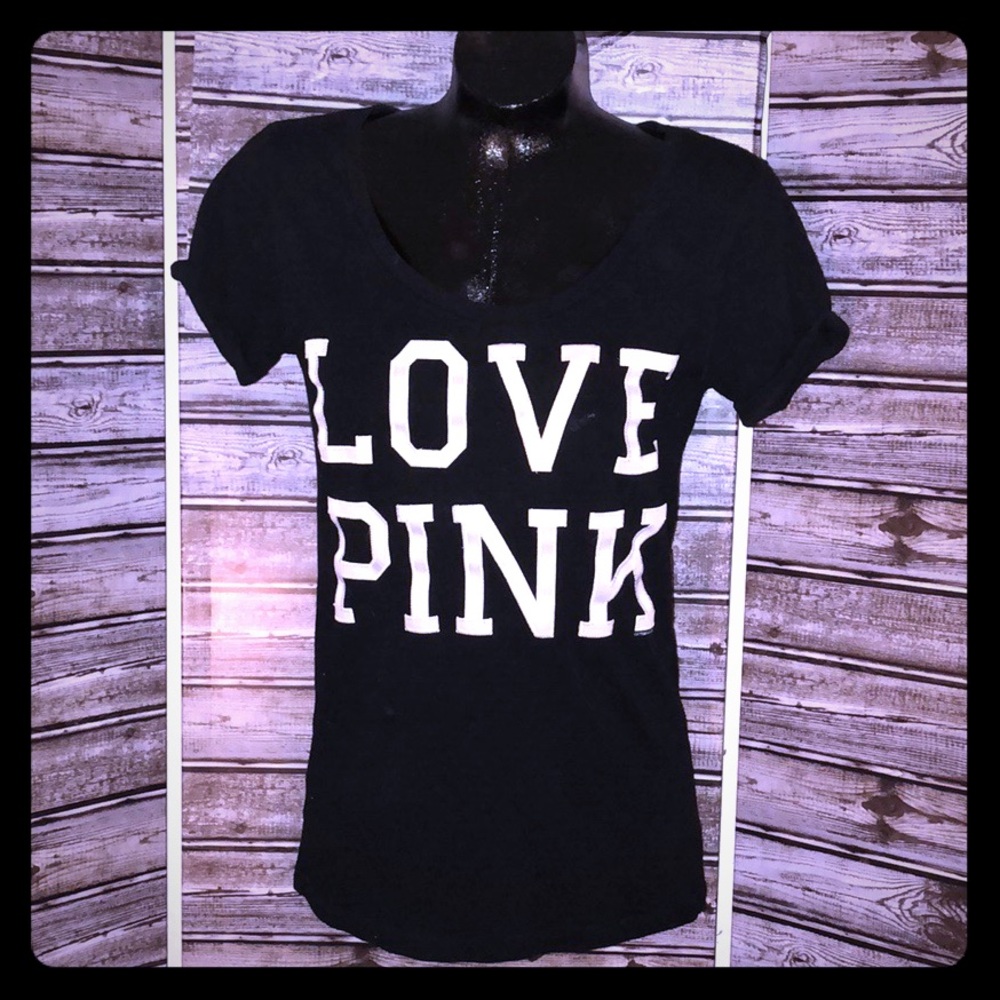 🌴VICTORIA SECRETS PINK-XS-B WITH WHITE STITCHING